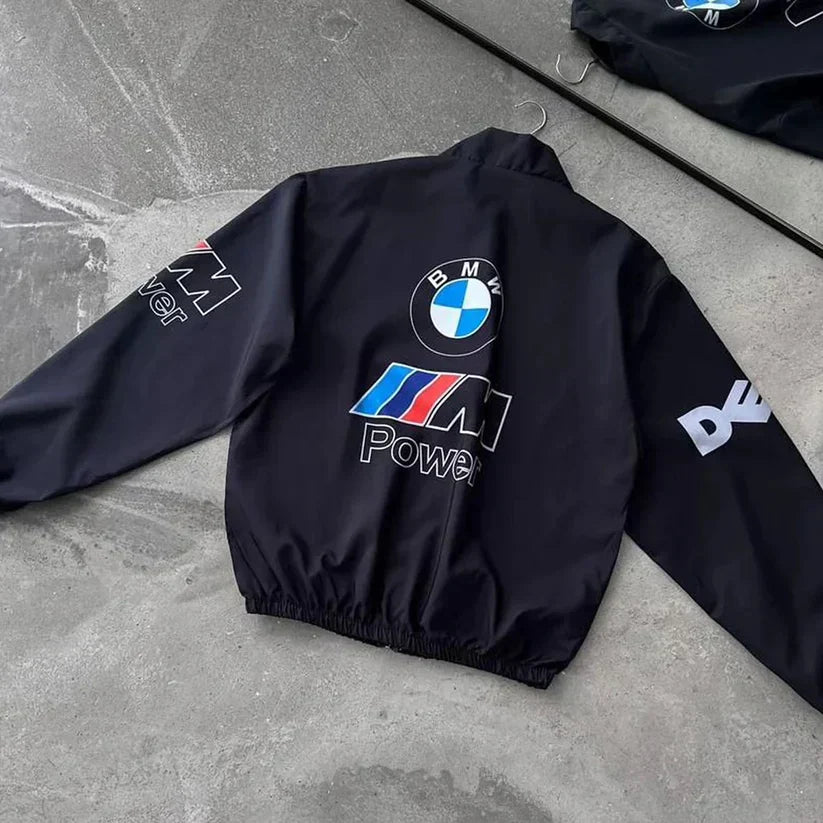 Racing BMW Jacket – Bold DTF Print Motorsport Style | WesternVibe®