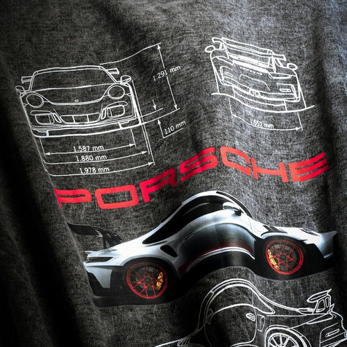 Premium Porsche Graphic T-Shirt by WesternVibe