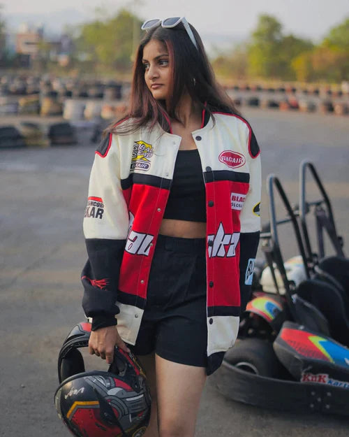 Bold AIR F1 Racing Jacket with Embroidery