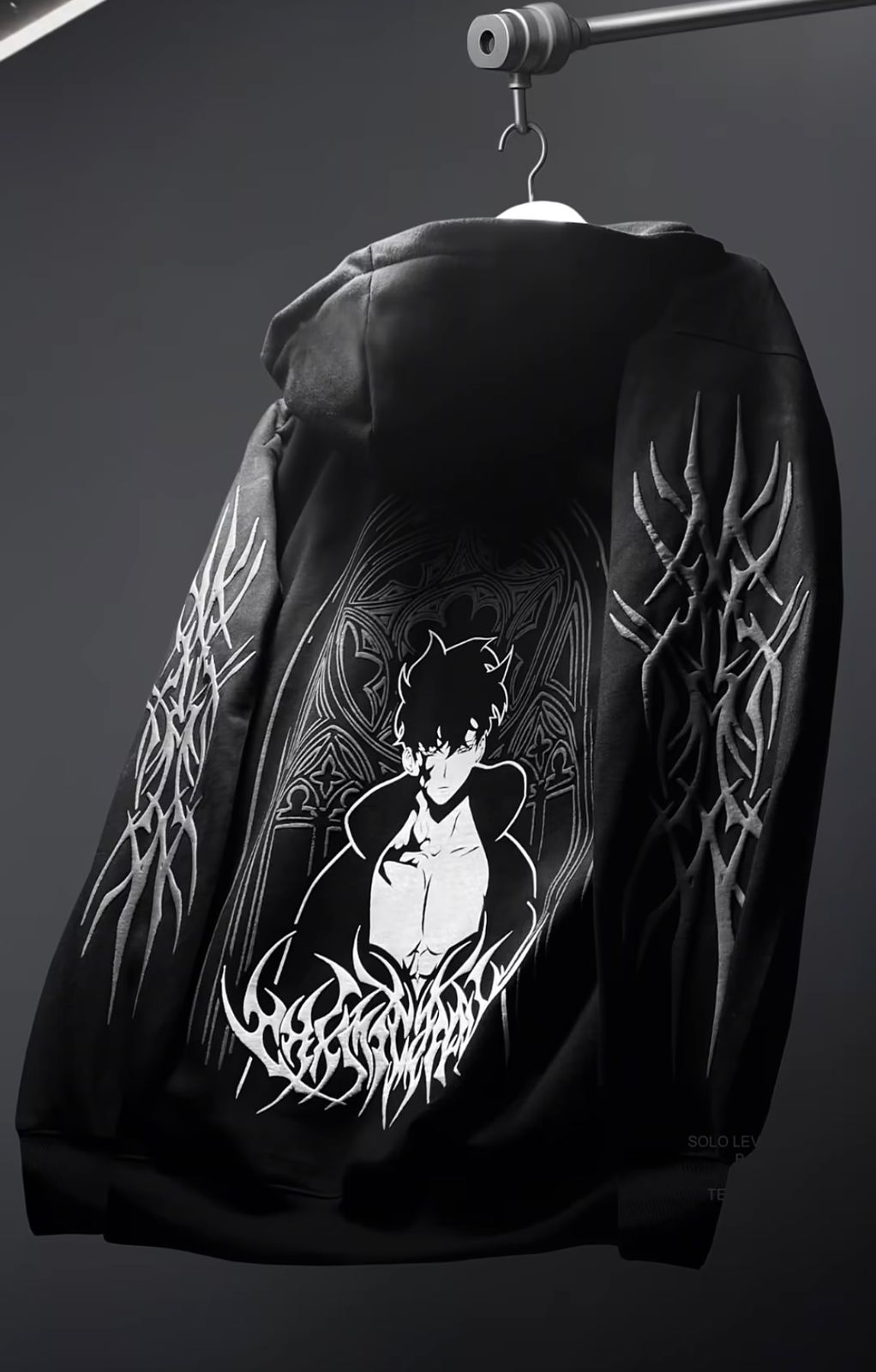 Solo Leveling Jin Woo Zipper Balaclava – Shadow Hunter Style | WesternVibe®