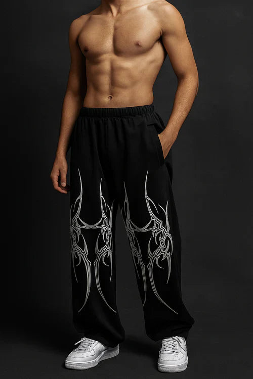 Oversized baggy pants for men and women – WesternVibe HUSTLERA collection